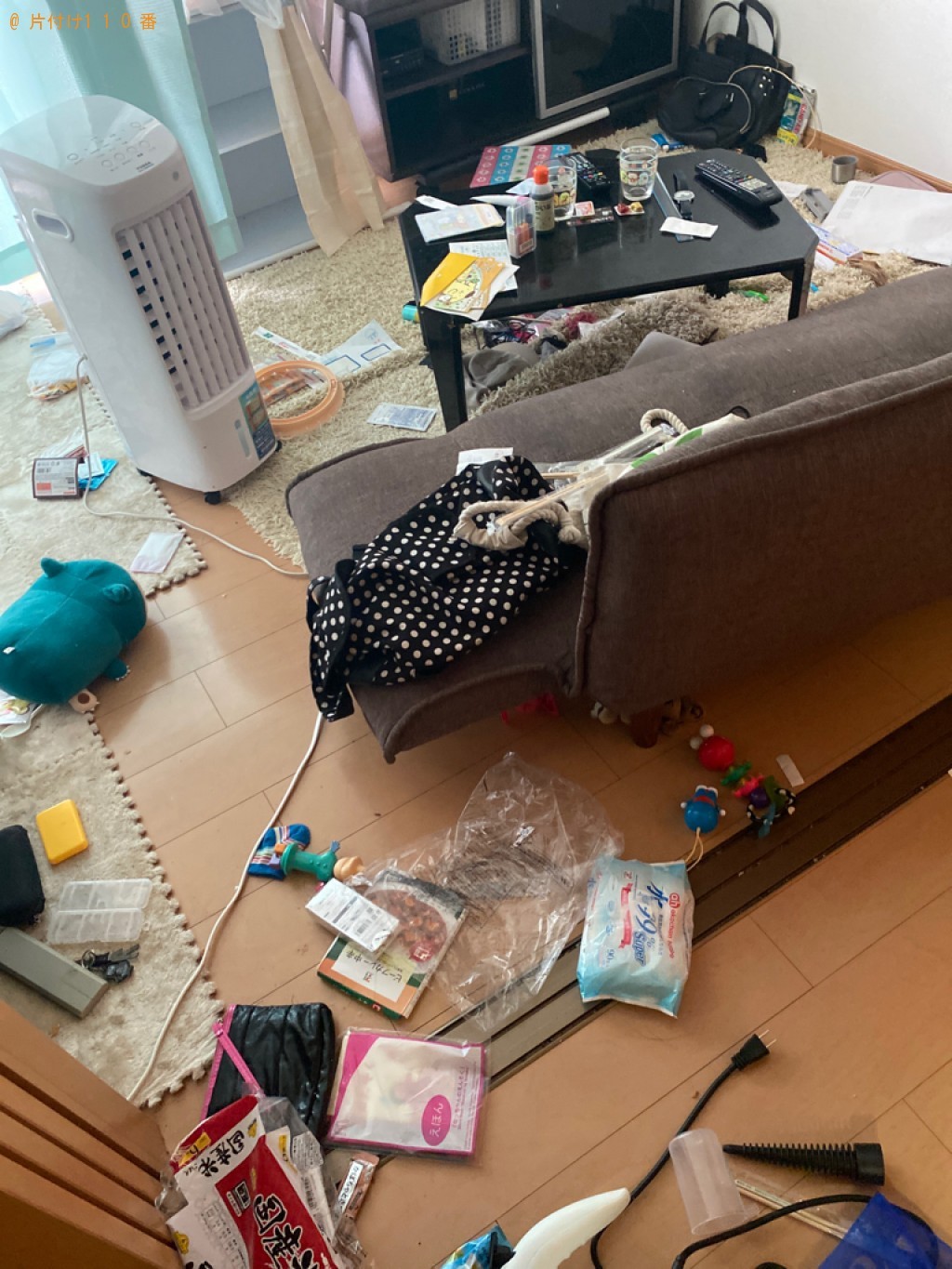 2ＤＫの片付け作業のお手伝いご依頼　お客様の声